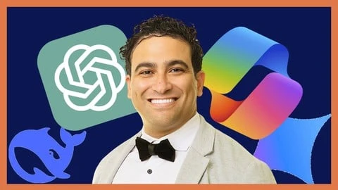 2025 年生成式人工智能、聊天 GPT、Copilot 和人工智能代理大师班 | Generative AI, ChatGPT, Copilot & AI Agents Masterclass 2025-幻仿编程