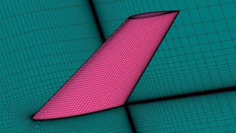 ONERA M6机翼的CFD分析——第二部分六面体网格划分 | CFD analysis of ONERA M6 wing – Part 2 Hexa Meshing-幻仿编程