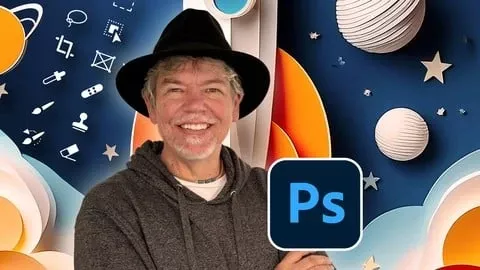 适合初学者的Adobe Photoshop进阶教程 含新AI功能 | Non-Scary Beginner-Intermediate Adobe Photoshop inc New AI-幻仿编程