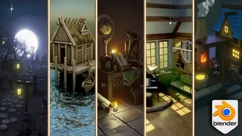 【Udemy课程】Blender灯光与合成入门教程 | Blender Lighting & Compositing for Beginners-幻仿编程